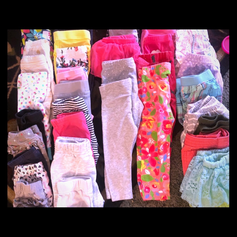 0-12 month baby girl pants